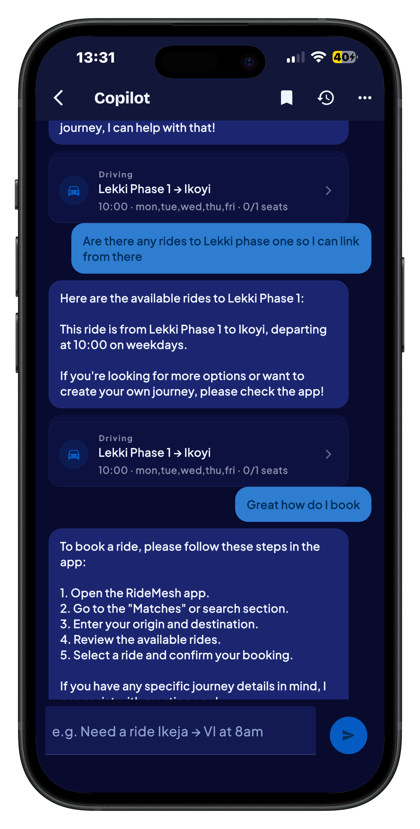 AI Commute Copilot